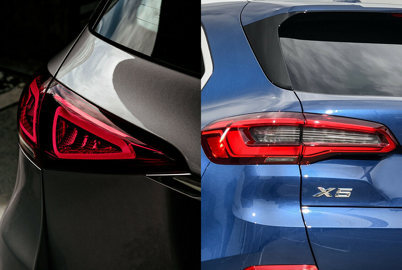 Die Rücklichter strahlen am GLE und am X5 mit LED-Leuchten