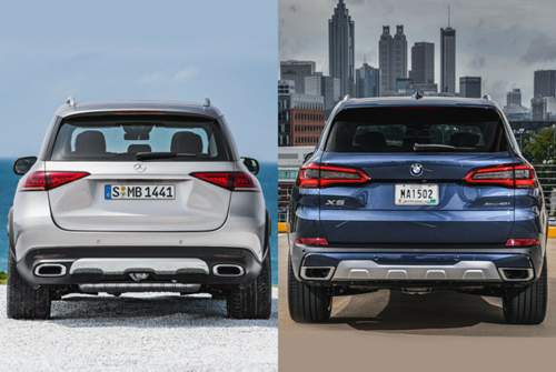 Der Mercedes GLE startet 2019, ist aber schon bestellbar. Der BMW X5 wird ab November 2018 ausgeliefert
