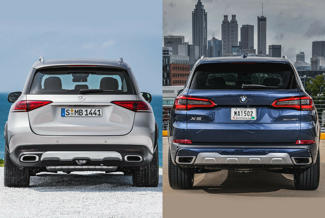 Der Mercedes GLE startet 2019, ist aber schon bestellbar. Der BMW X5 wird ab November 2018 ausgeliefert