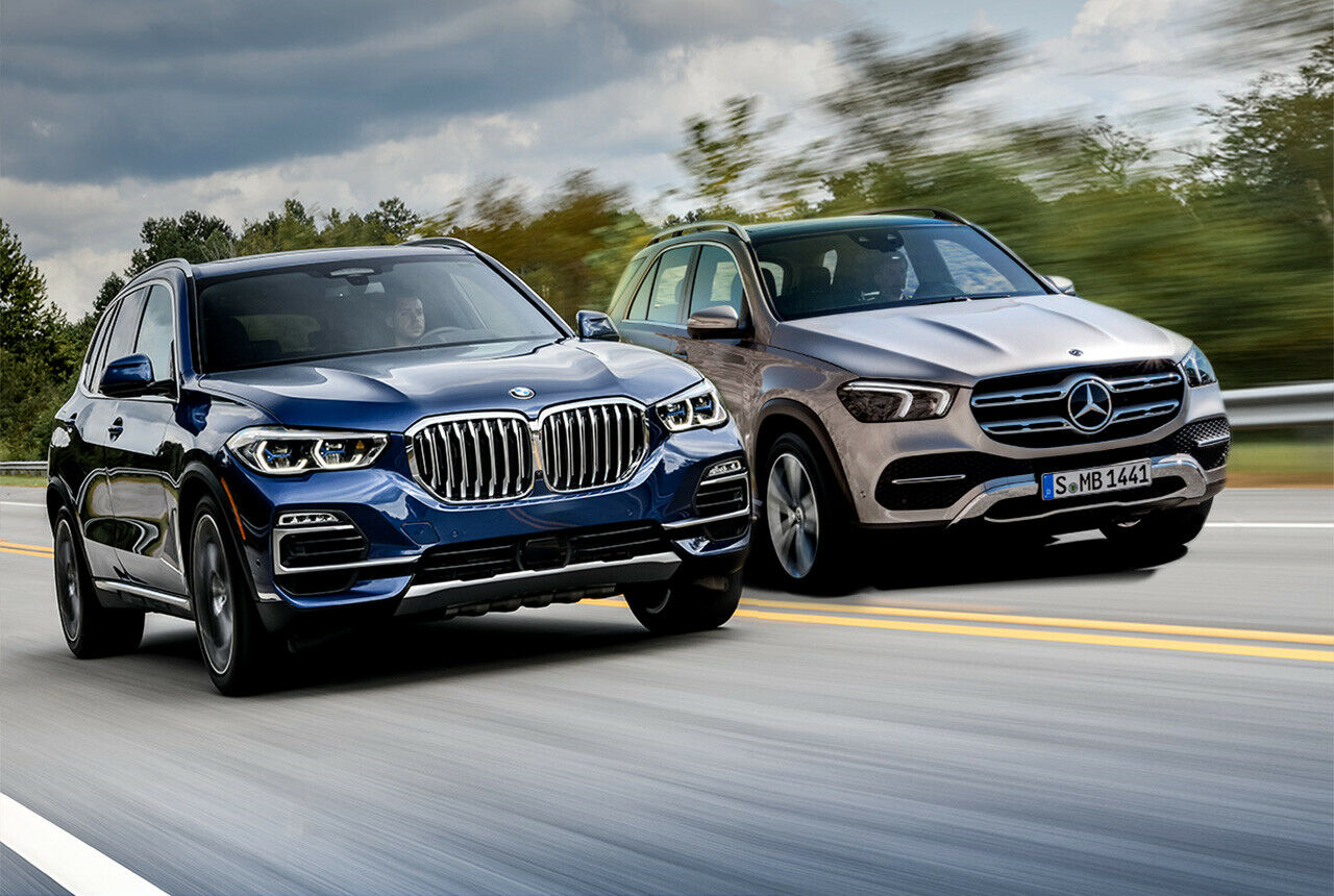 BMW X5 (G05) und Mercedes GLE (W167) fahren seit Ende der 90er-Jahre in der SUV-Klasse