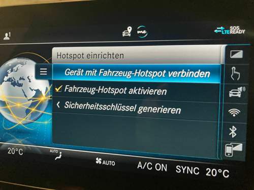 Hotspot verbinden