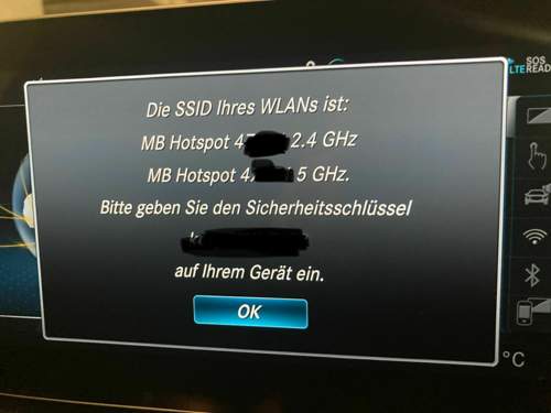 Die beiden aktivierten beiden Hotspots