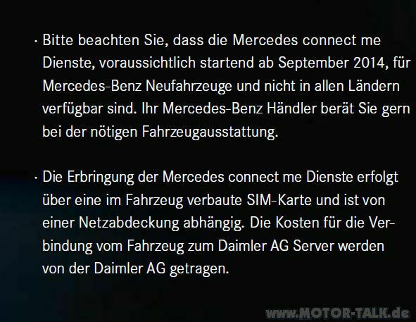 Mercedes Konnektivität; connect me App und Adapter