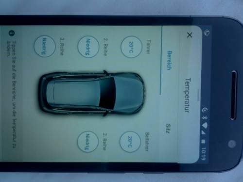 Temperatur Mercedes.me