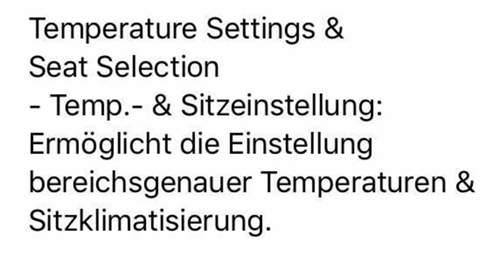 Wo kann man welche Temperatur einstellen