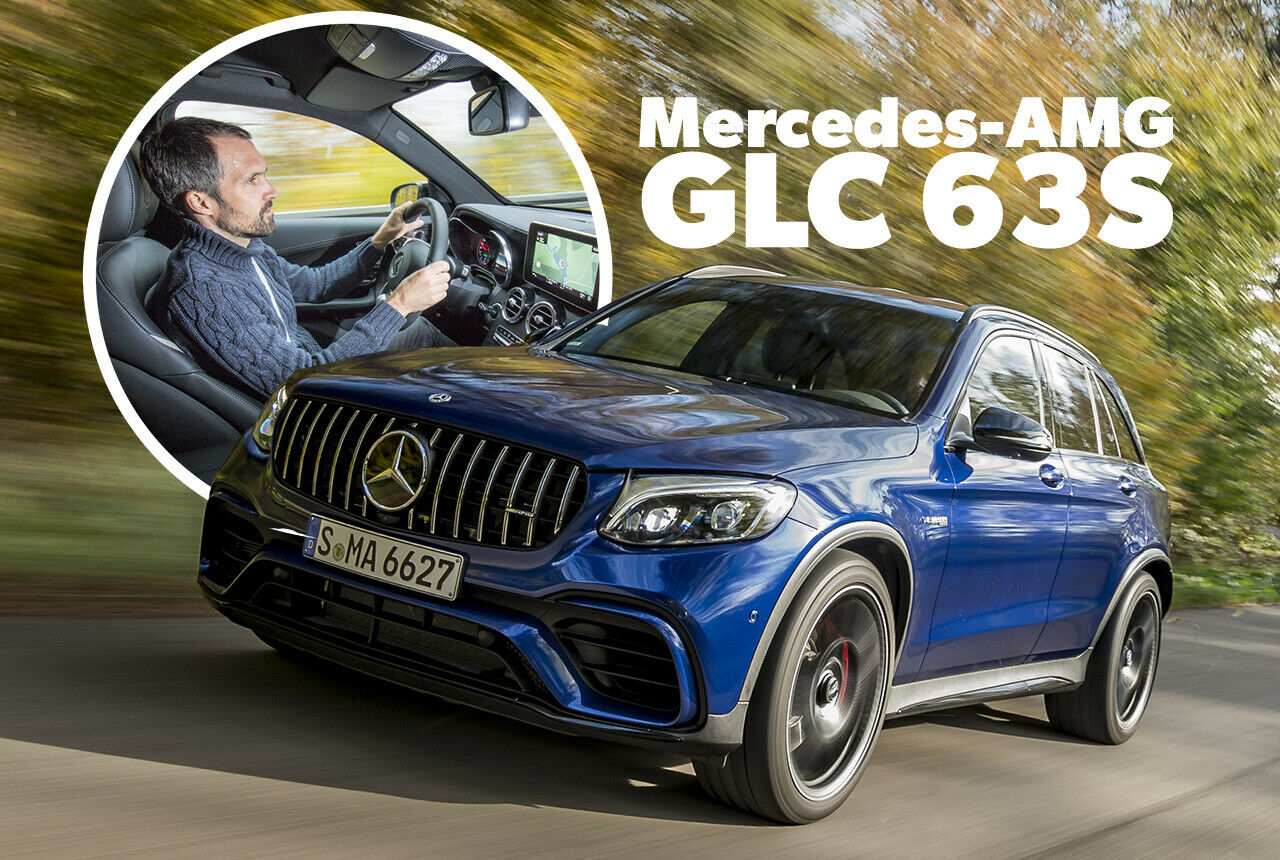 Mercedes-AMG GLC 63 S 4Matic+: Erster Test des Mittelklasse-SUV mit dem "Allzweckmotor" von AMG