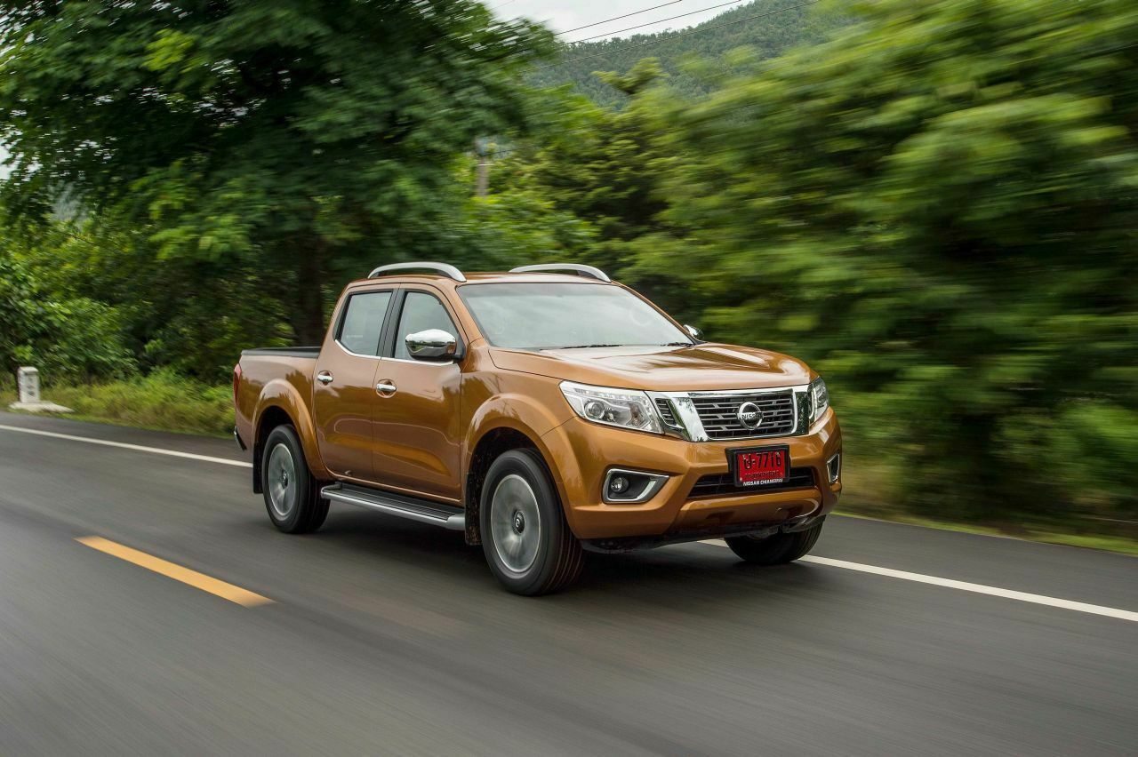 Die Basis für Mercedes' neuen Pick-up: In Thailand verkauft Nissan bereits das neue, 2014 vorgestellte Modell des Navara