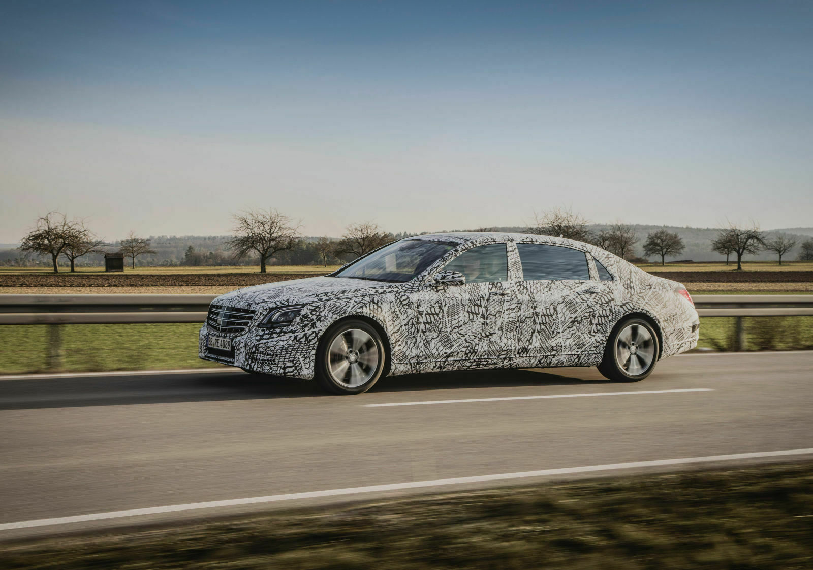 Mercedes S-Klasse 2017: Prototyp