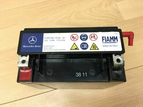 Momentan verbaute Batterie