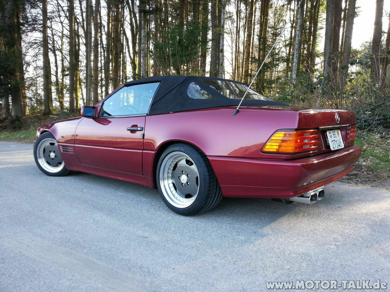 Mercedes SL R129 500 Test