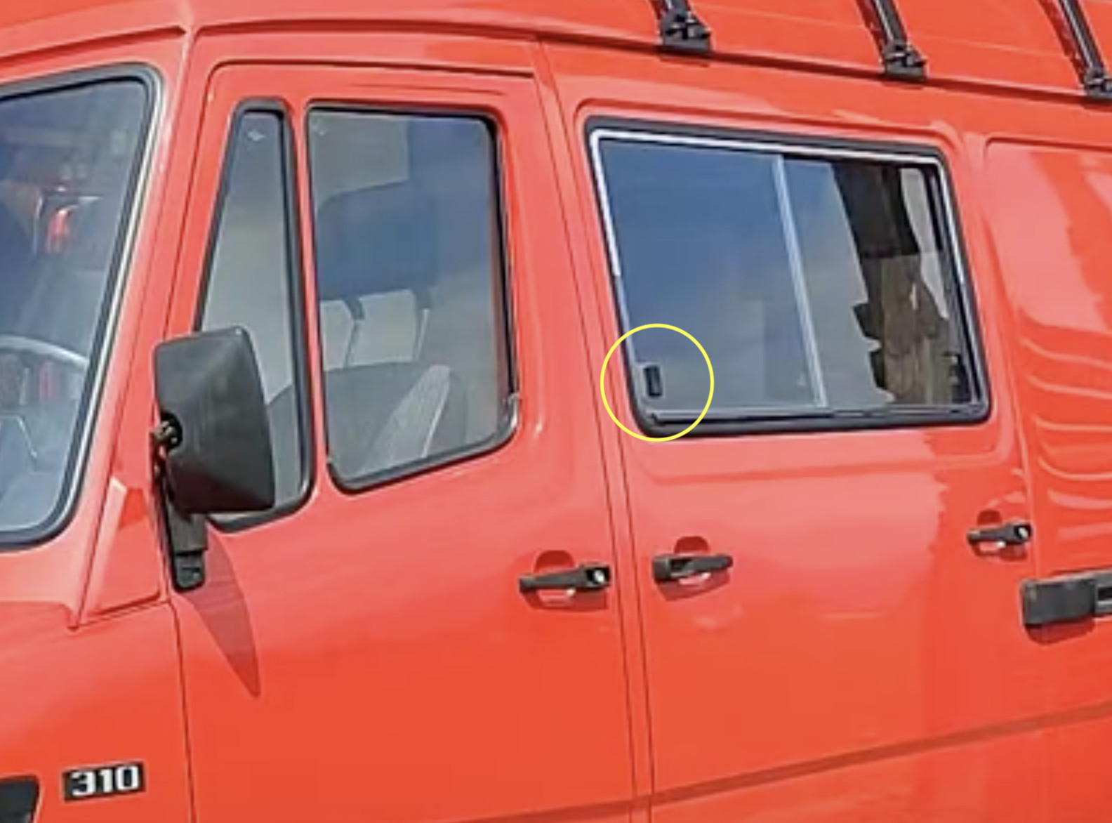 Mercedes T1, 310, Bj 1978m, Verschluss Schiebefenster Seitentür gesucht