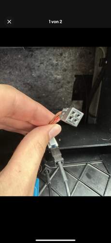 Teil Stecker für das alte Radio