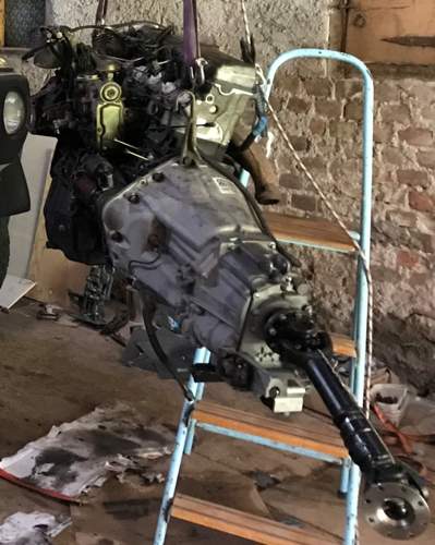 6-Gang Getriebe am OM602 Motor