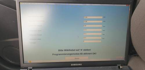 Tastpunktermittlung