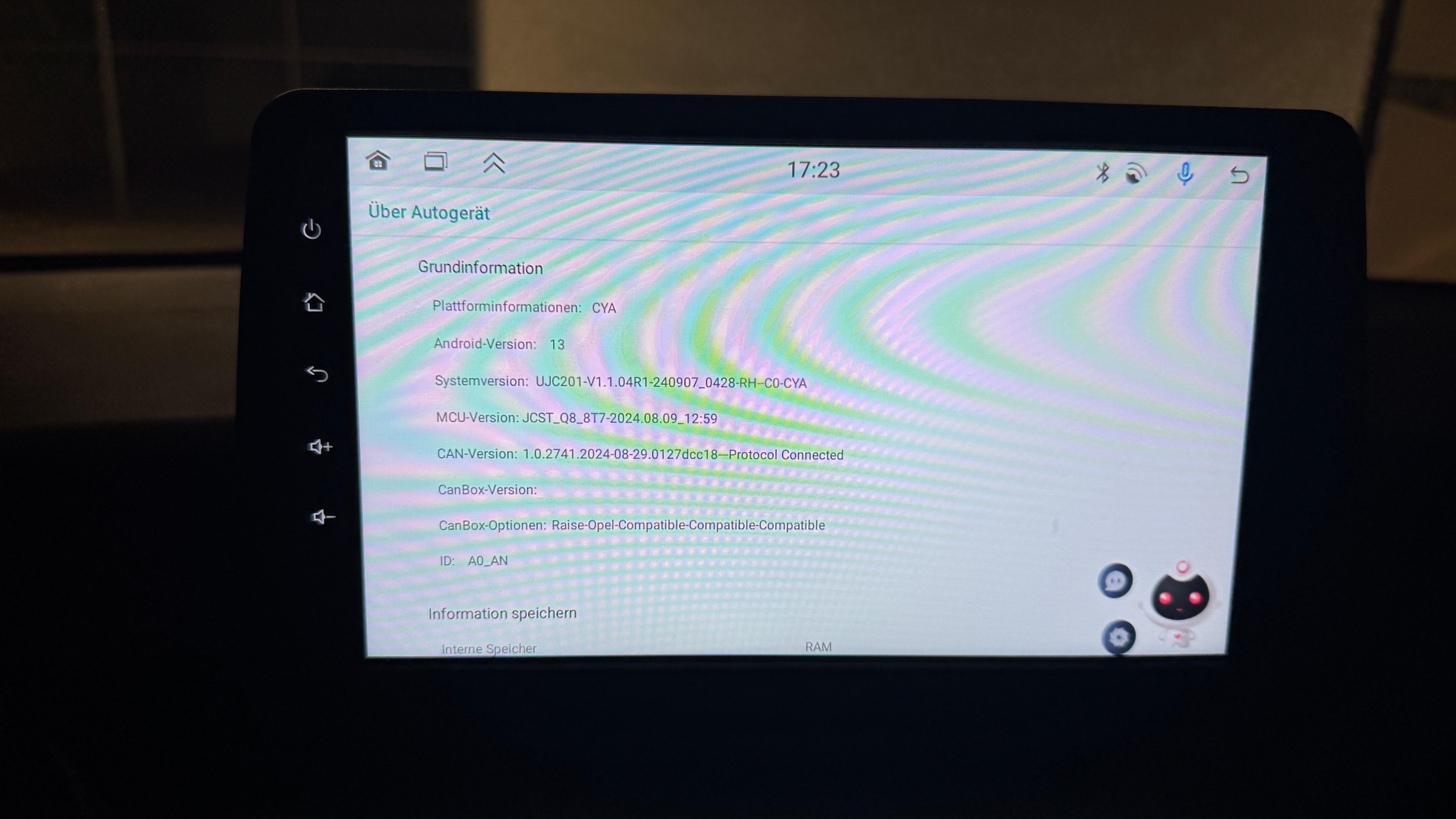 Meriva B Display Android Auto?