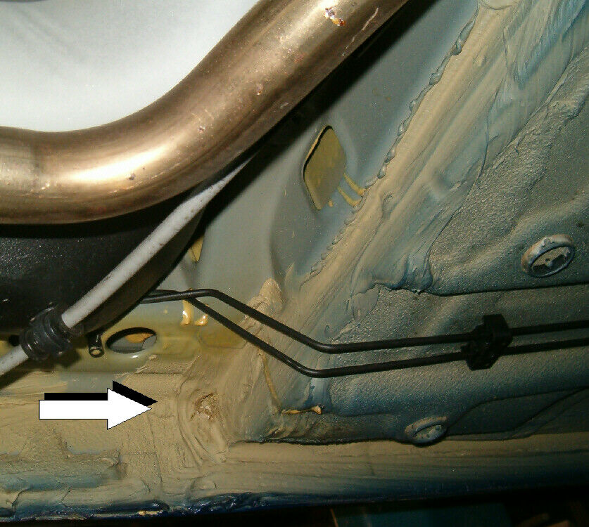 Meriva BJ 2009 Ablaufloch zugeschmiert