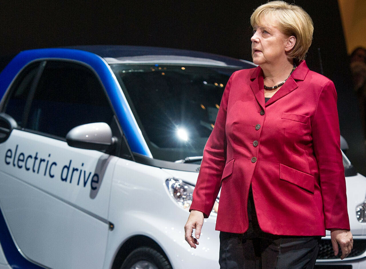 Am Montag auf einem Arbeitnehmerkongress der Unionsfraktion erklärte Angela Merkel das angestrebte Ziel für nicht erreichbar