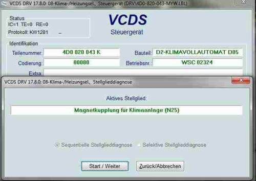Stellglieddiagnose