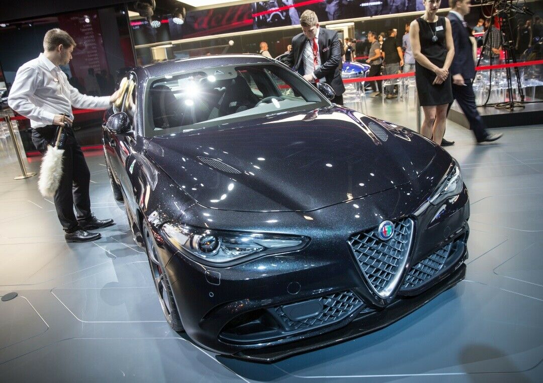 Angucken und anfassen: Alfa Romeo Gulia