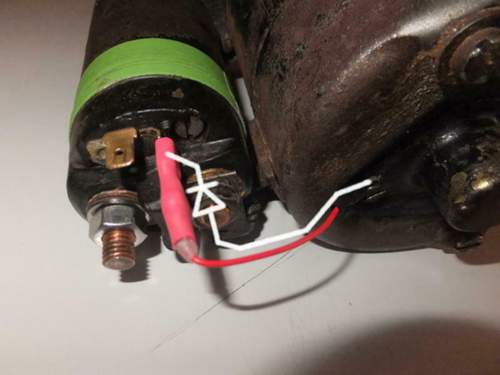 Diode mit Schema
