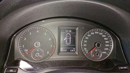 Golf 5 Weisser Tacho