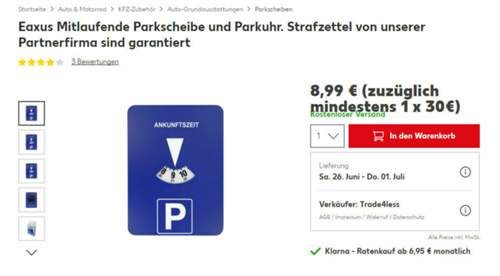 Parkscheibe