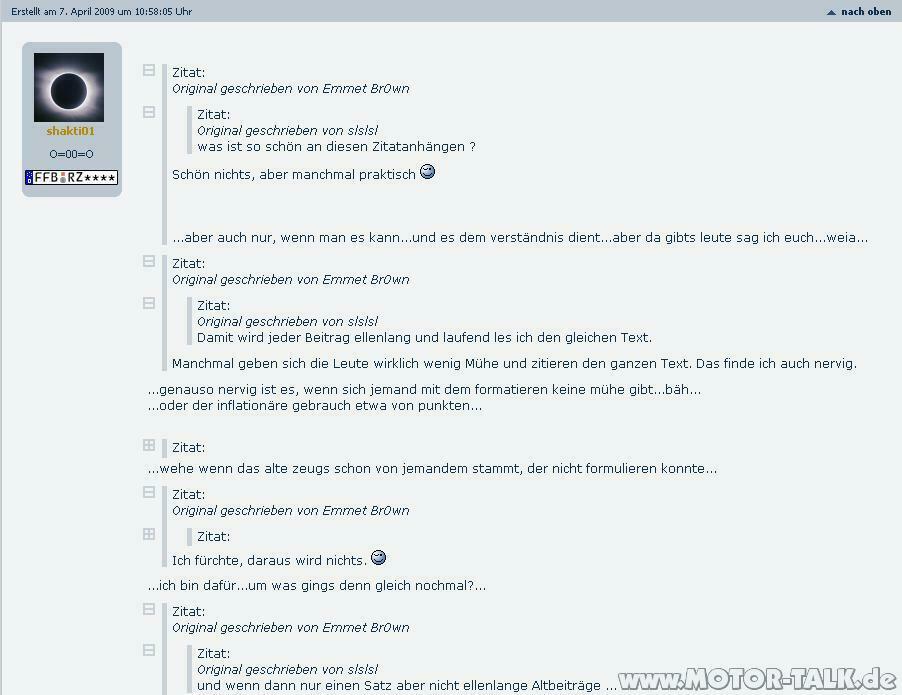 Mich nervt die ZITATeritis!