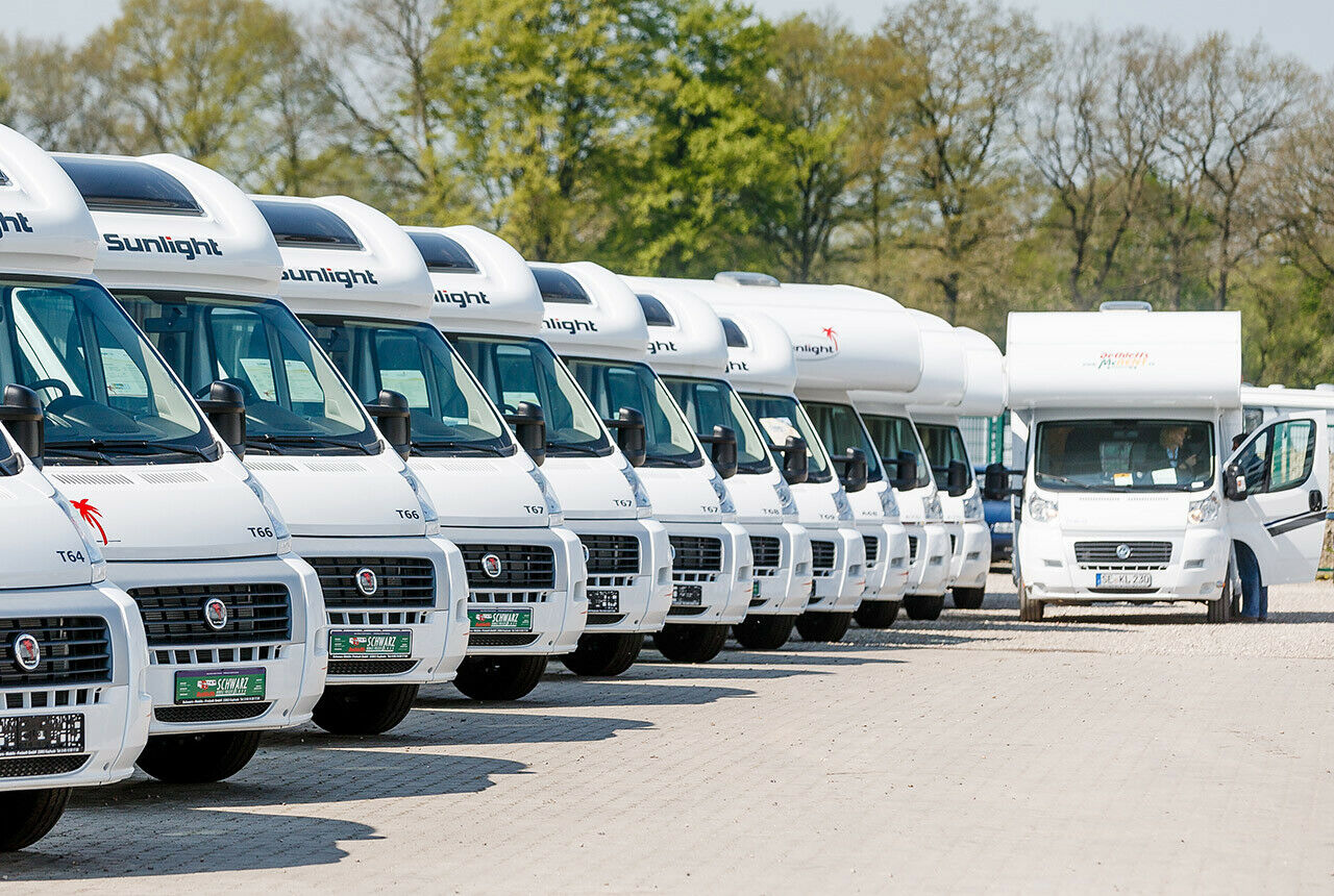 Die Zahl der Neuzulassungen bei den Wohnmobilen stieg im ersten Quartal 2016 um 24 Prozent