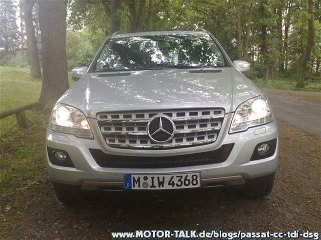 Mietwagentest: Mercedes-Benz ML350CDI 4MATIC (165 kW/224 PS)