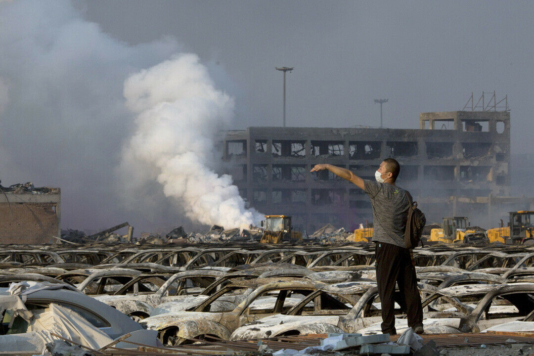 Erschreckende Bilder aus Tianjin