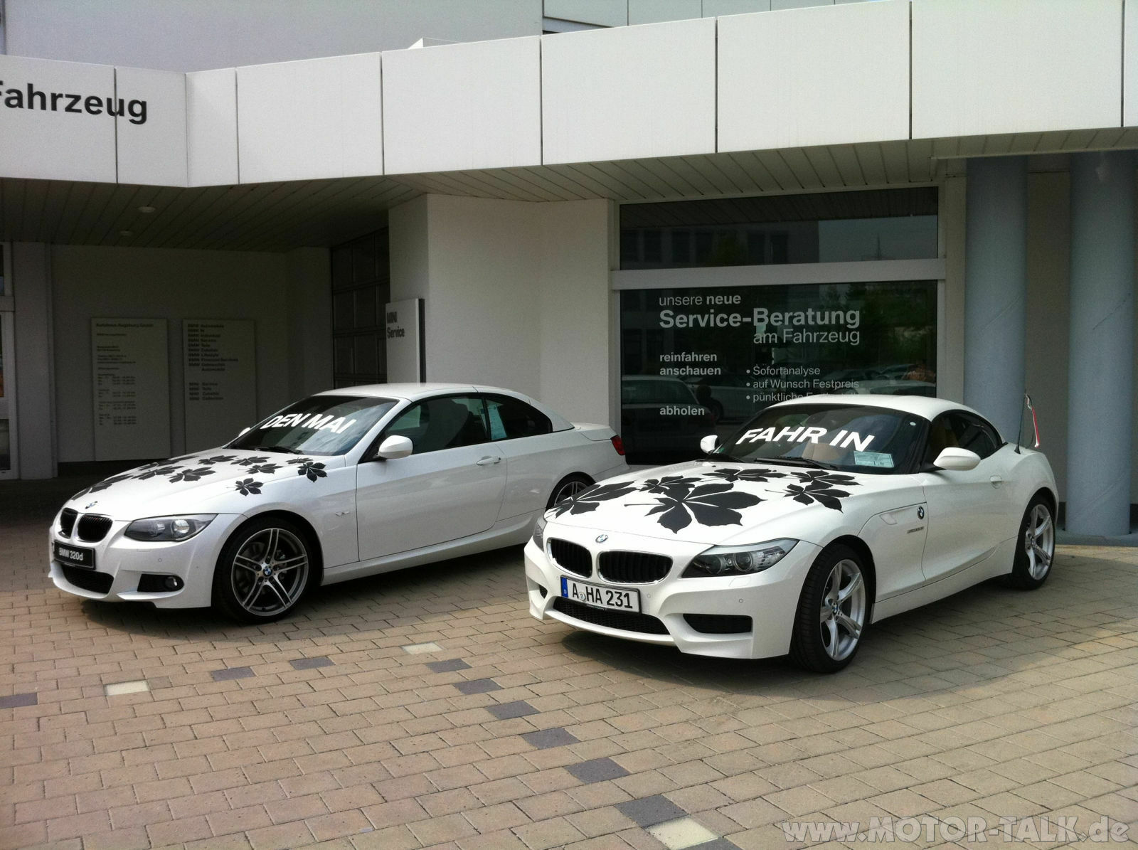 Mineralweiß Metallic vs. Alpinweiß Uni