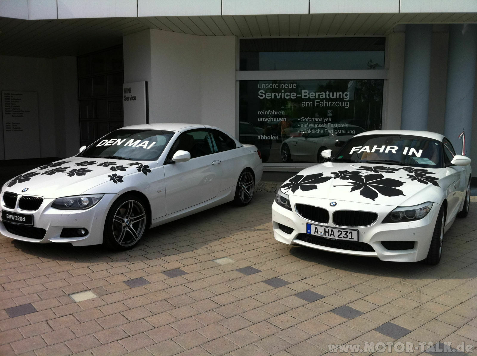 Mineralweiß Metallic vs. Alpinweiß Uni