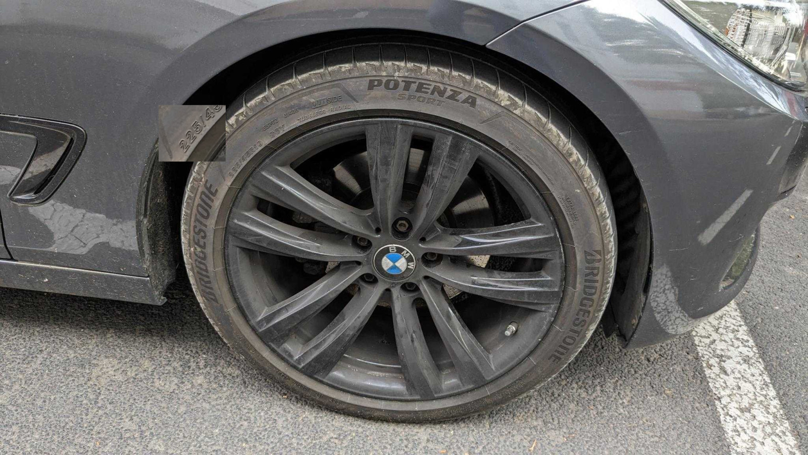 Mischbereifung bei xDrive falsch aufgezogen