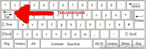 Tabulatortaste