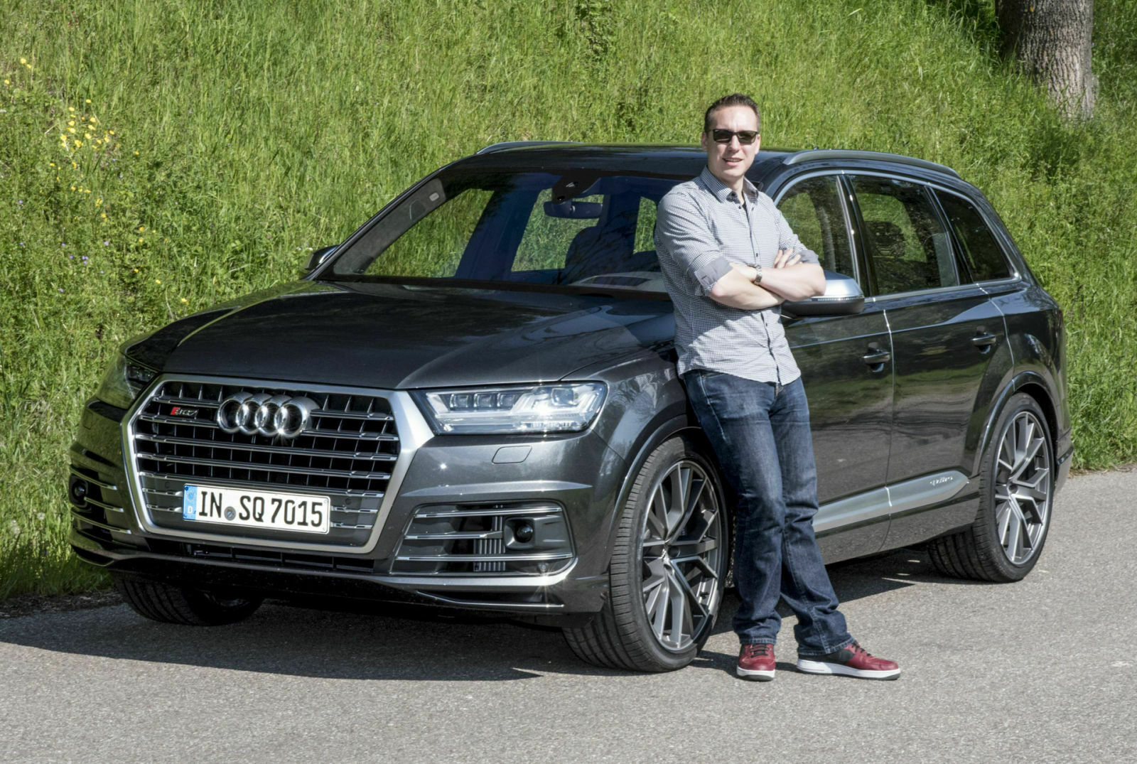 Constantin am Audi SQ7