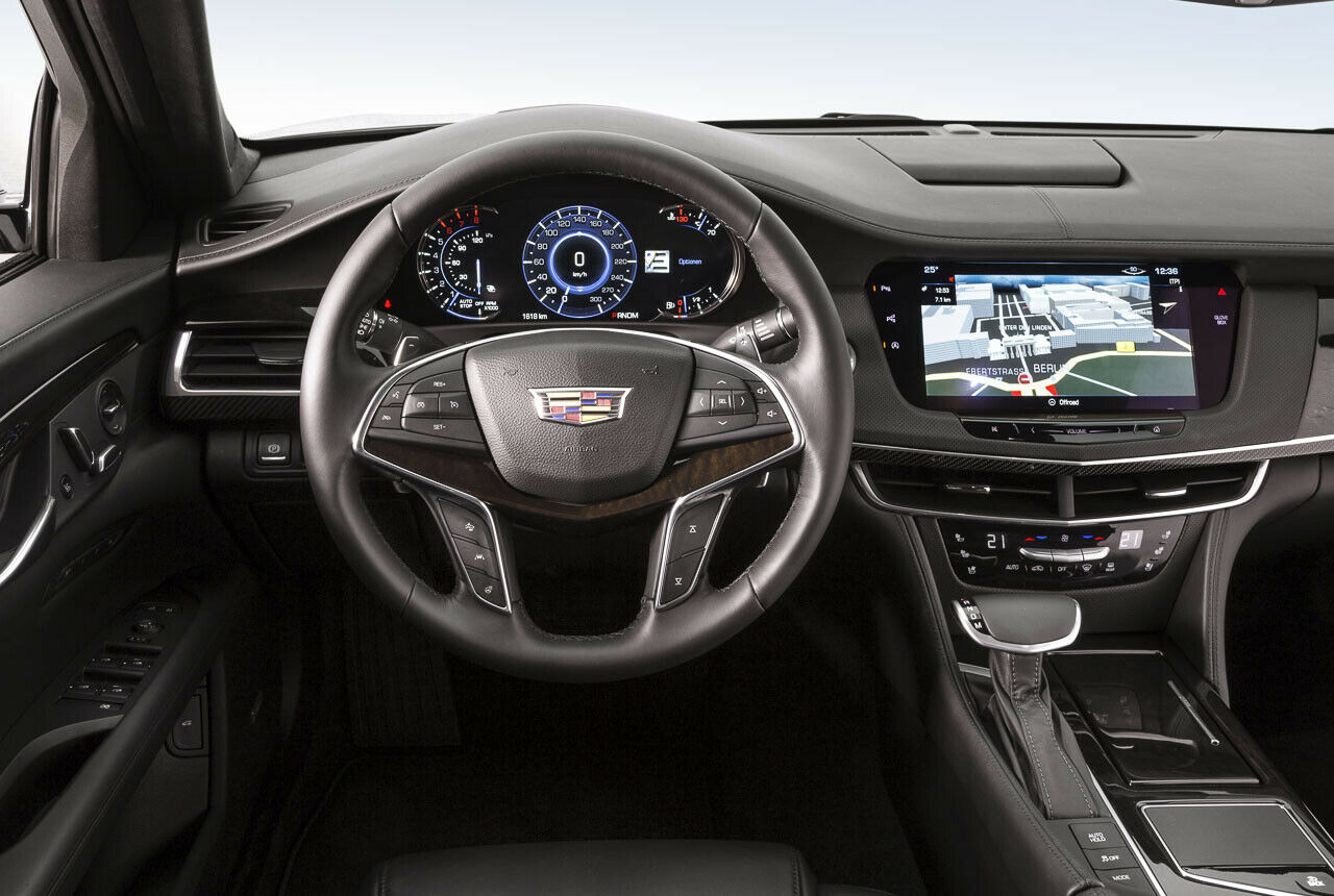 Alles Digital: Das Cockpit des CT6 mit konfigurierbarem Kombiinstrument
