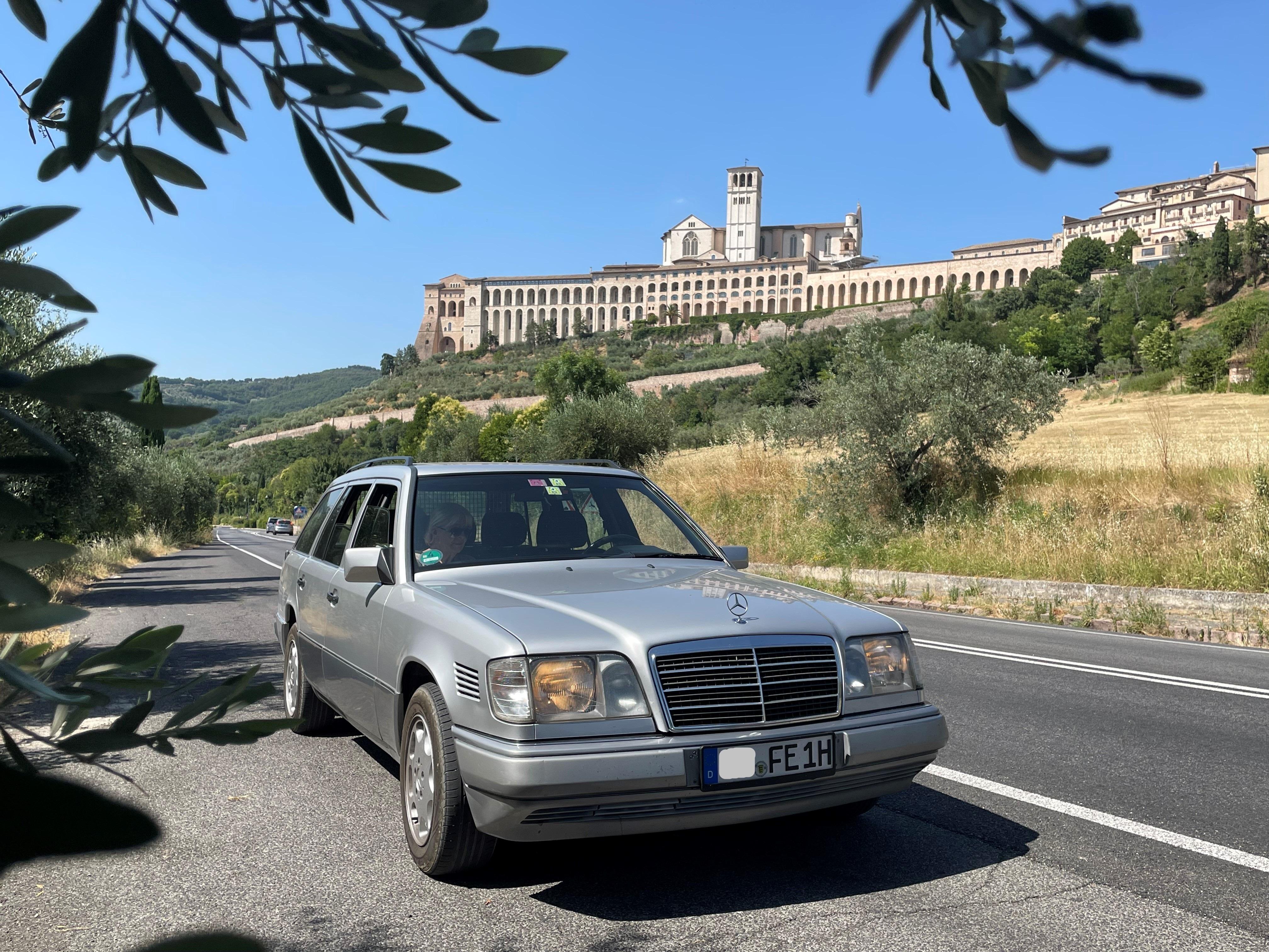 Mit dem E300 Diesel nach Bella Italia (Fotos)