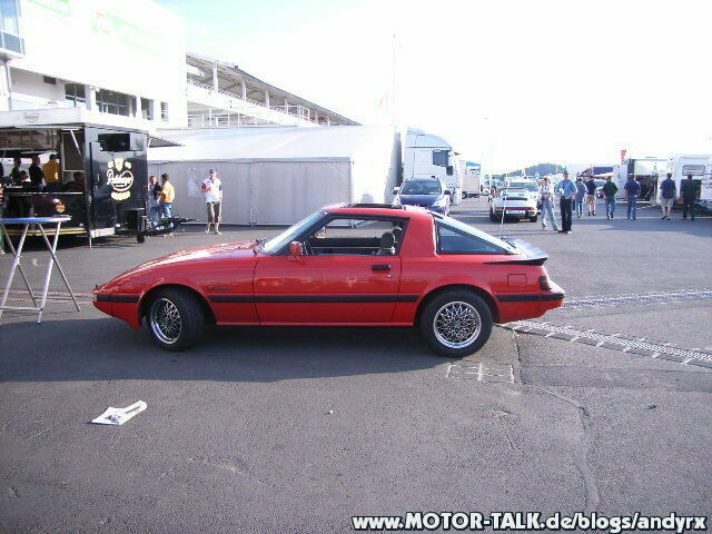 Mit dem Mazda RX-7 auf dem Nürburgring
