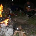 Abendliche Rast