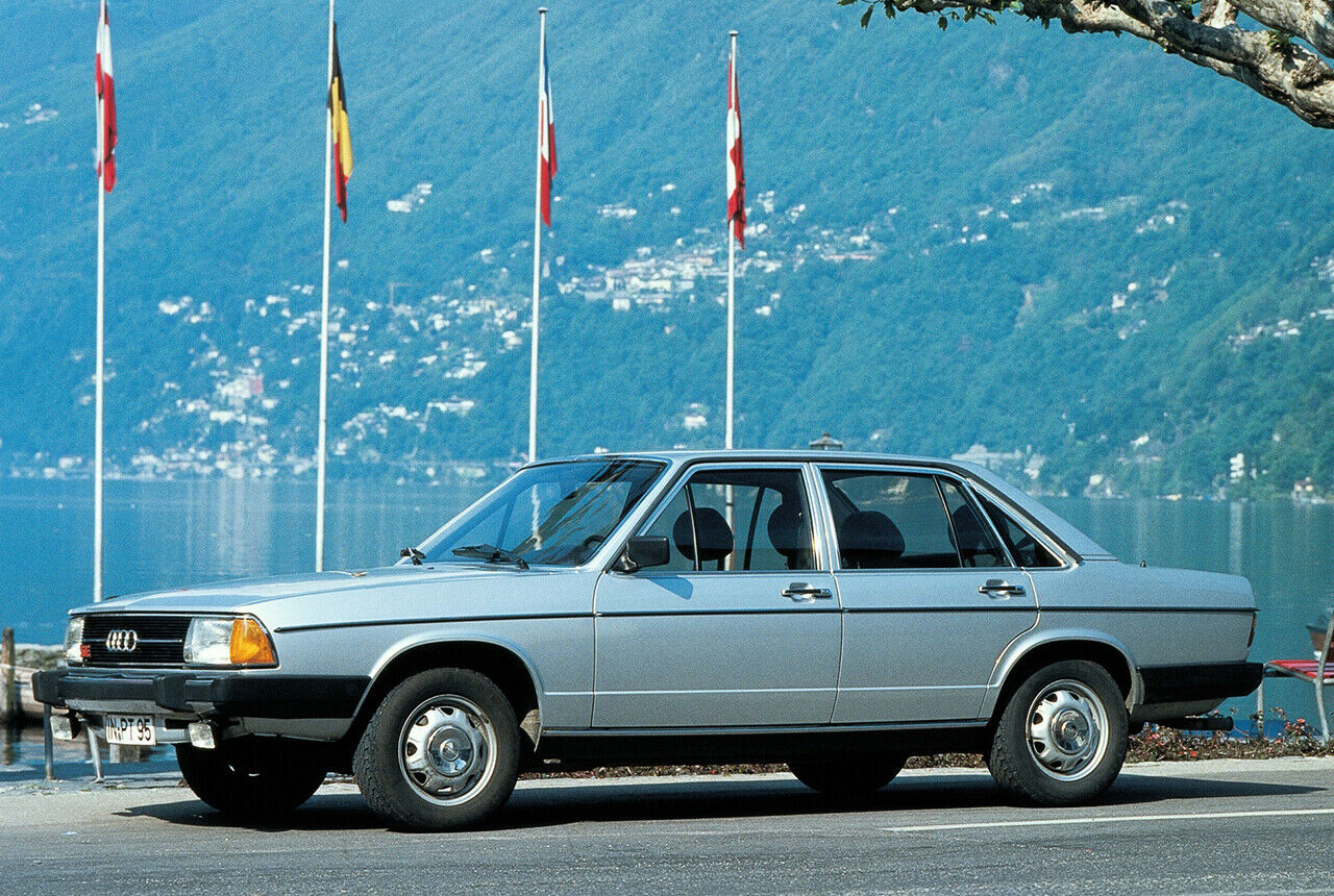 Der Fünfzylinder folgte etwas später: Audi 100 GL 5E von 1977