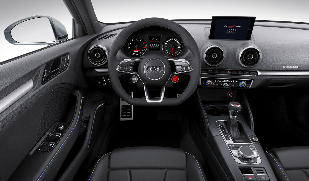 S3 Clubsport: Schwarzes Interieur mit Schalensitzen und überarbeiteten Instrumenten