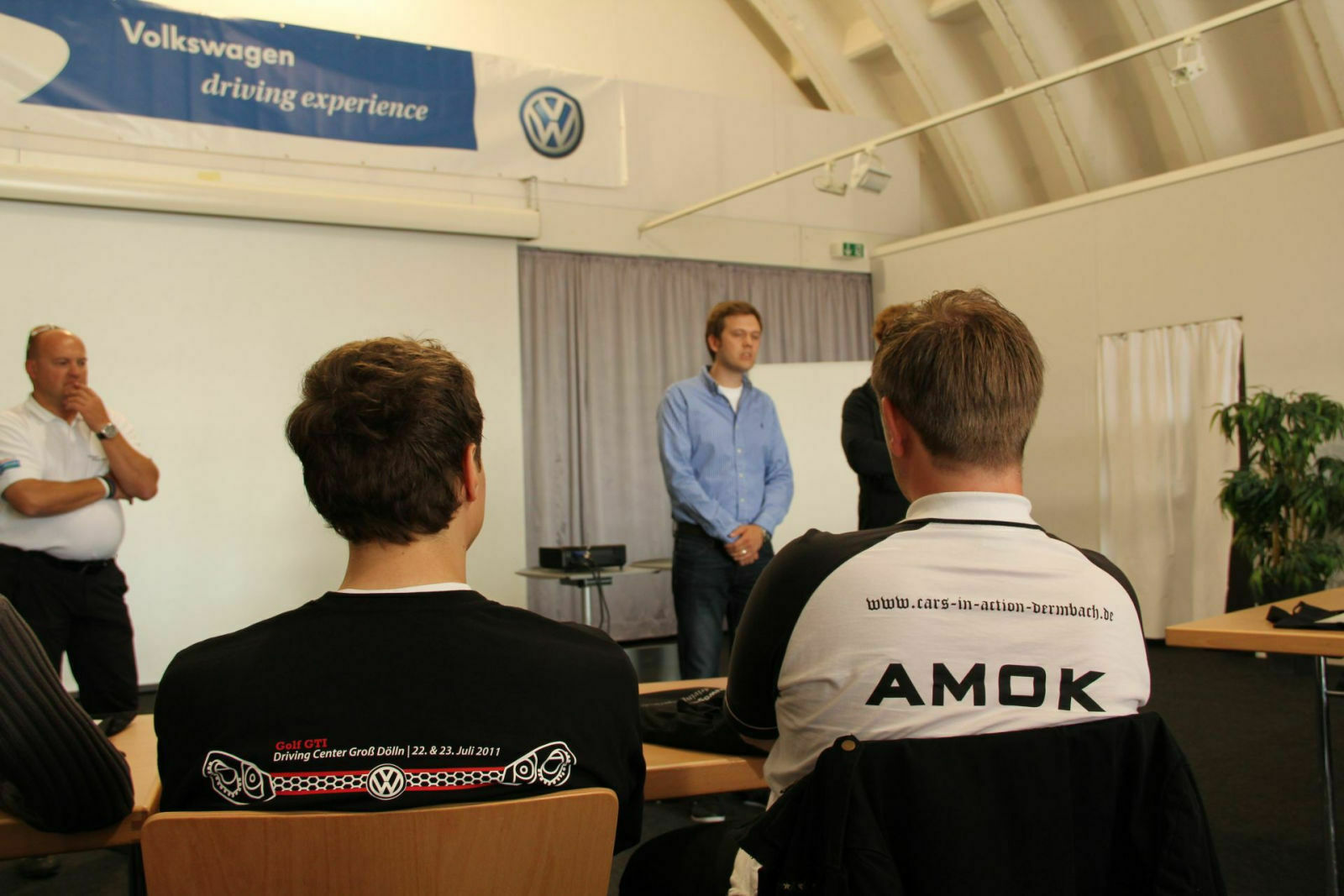 Auch das VW Marketing-Team bedankt sich