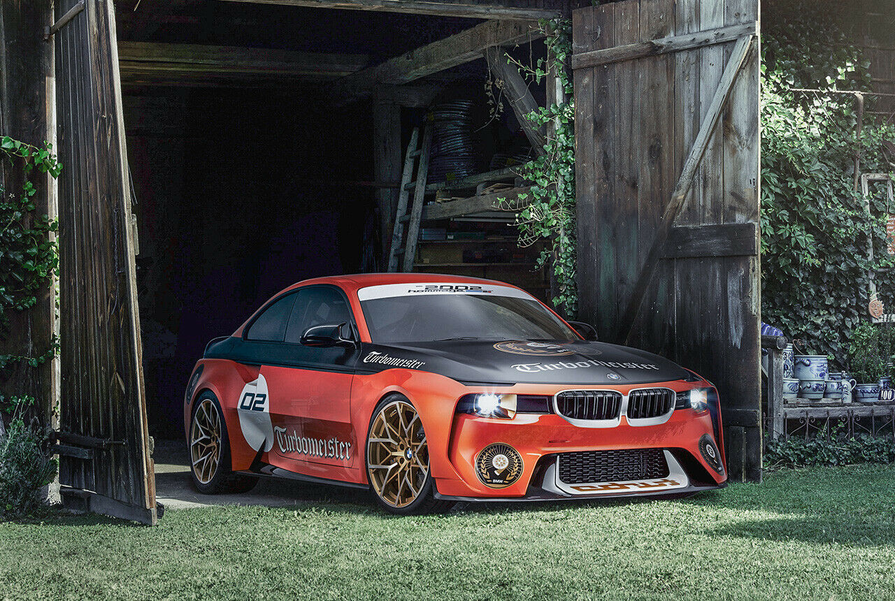 BMW 2002 Hommage: In Pebble Beach darf die Studie etwas "gewagter" auftreten