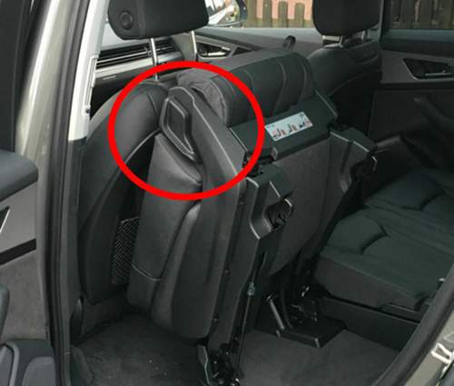 Audi Q7 4M Rückbank umklappen