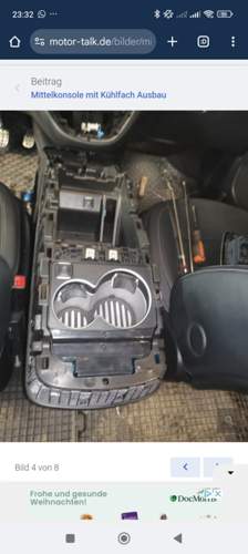 Die Abdeckung ist hier bereits demontier