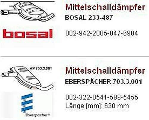 Mittelschalldaempfer