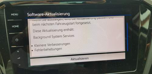 Passat B8 MJ2023 SW Update
