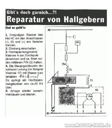 Hallgeber-schocktherapie
