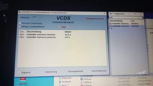 VCDS Partikelfilter