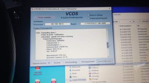 VCDS Partikelfilter